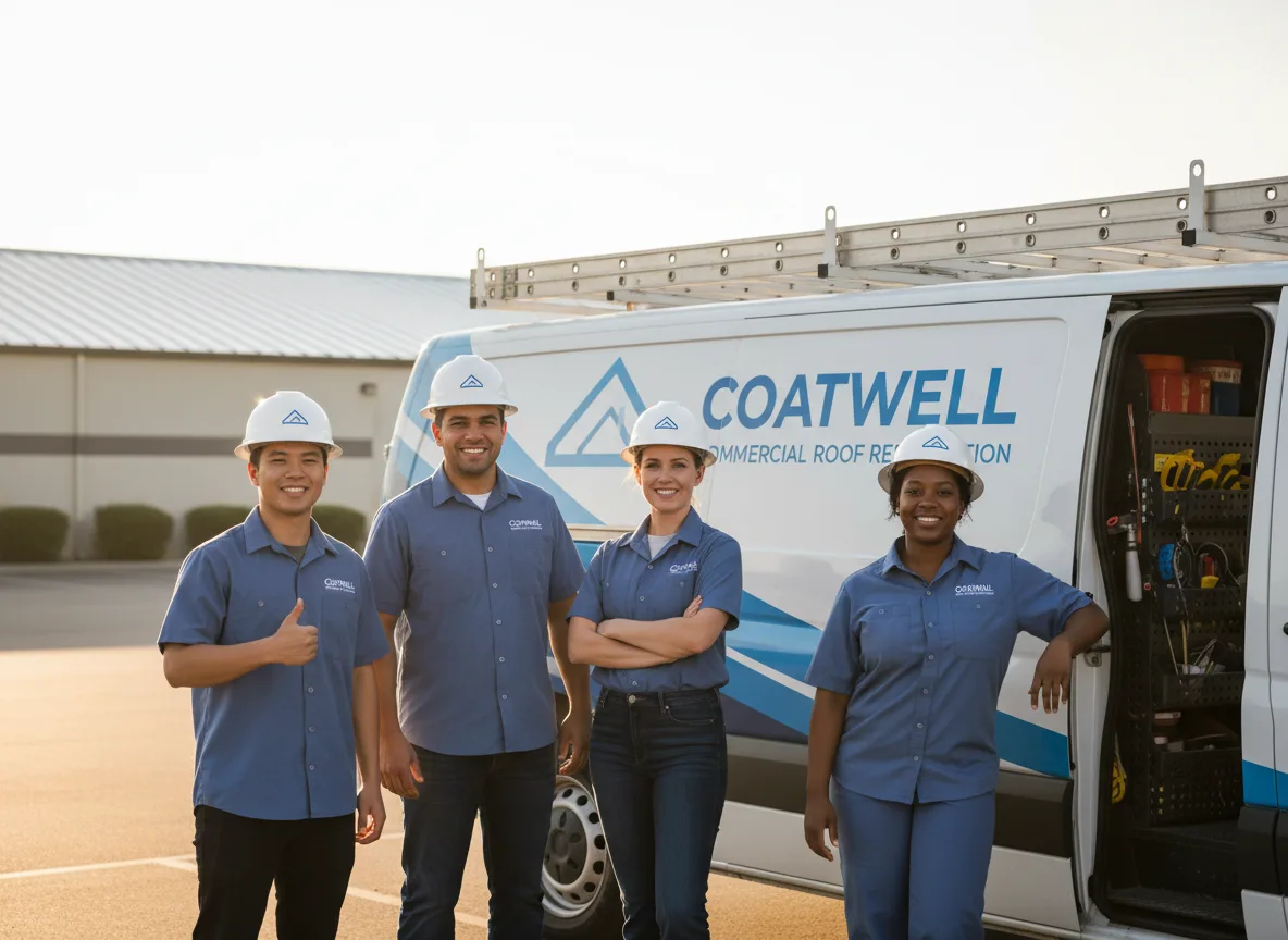 Commercial roof coating company in Jayton, TX